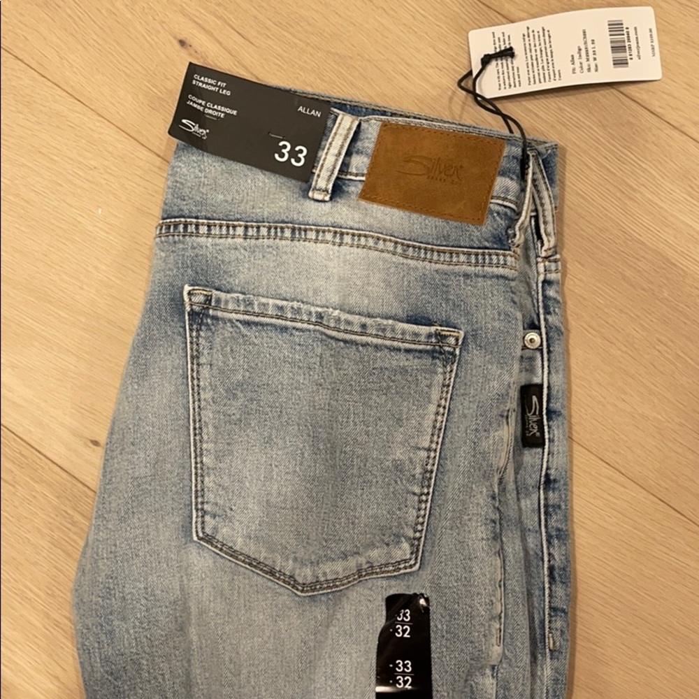 Silver Jeans Allan Straight leg
